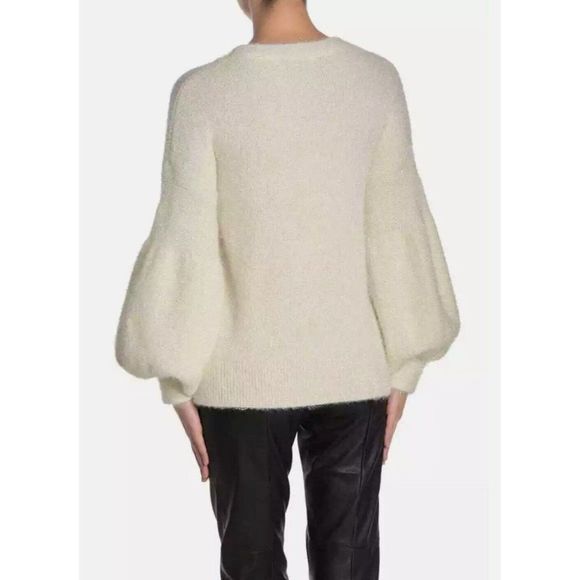 Do + Be Sparkle Balloon Sleeve Sweater Size S - Picture 2 of 11